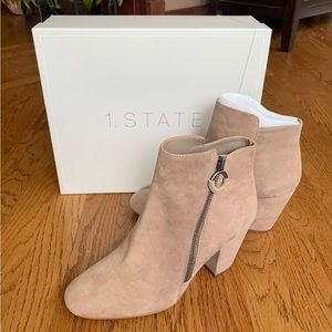 Preete Suede Bootie from 1.State New
